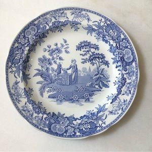 Spode-Blue Room Collection-"Girl by the Well" Plate
